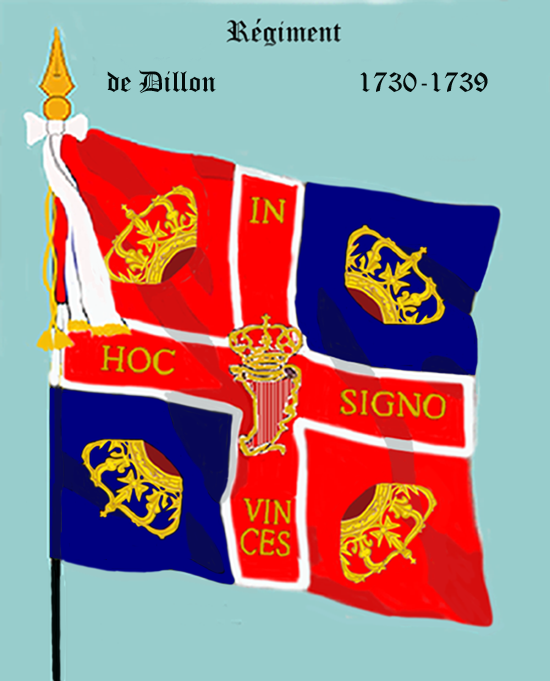 Régiment de Dillon 1730/1739