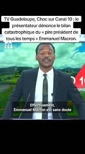 TV Guadeloupe, Choc sur Canal 10 : le présentateur dénonce le bilan ca... |  TikTok